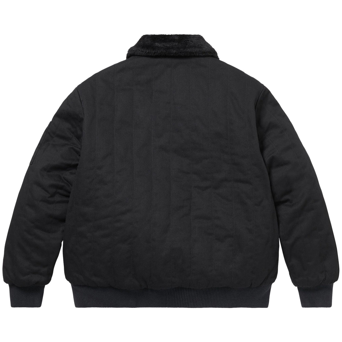 Supreme Dickies Reversible Quilted Faux Fur Work Jacket Black - Im Your Wardrobe
