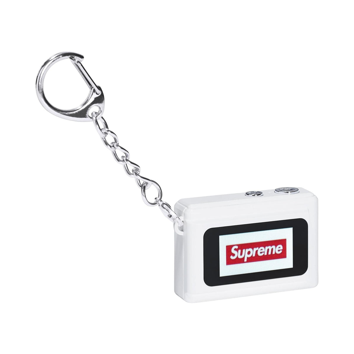 Supreme Digital Camera Keychain White - Im Your Wardrobe