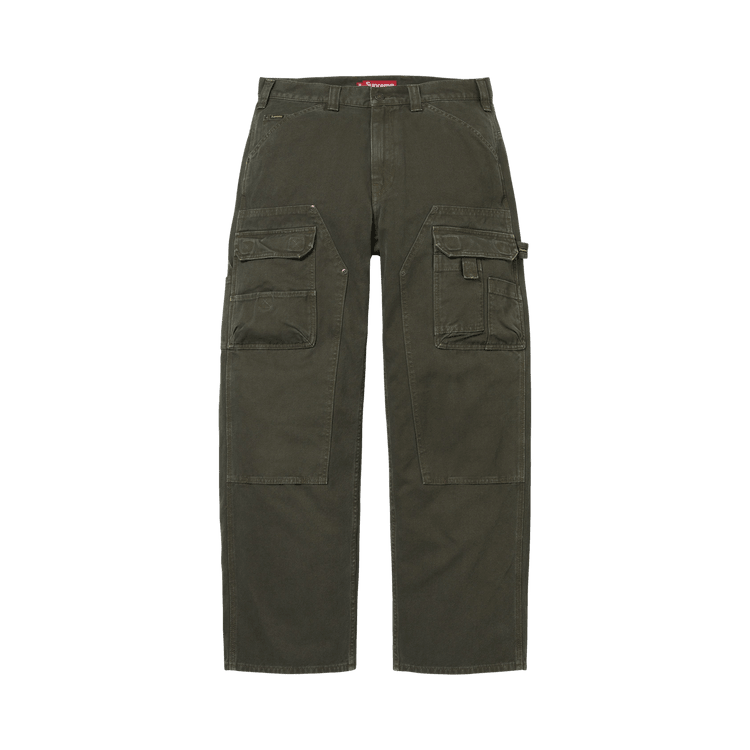 Supreme Double Knee Utility Pant Dark Green - Im Your Wardrobe