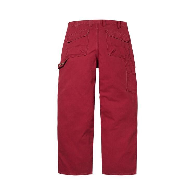 Supreme Double Knee Utility Pant Red - Im Your Wardrobe