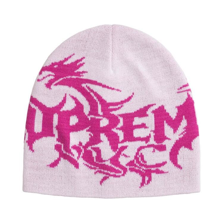 Supreme Dragon Beanie (FW26) White - Im Your Wardrobe