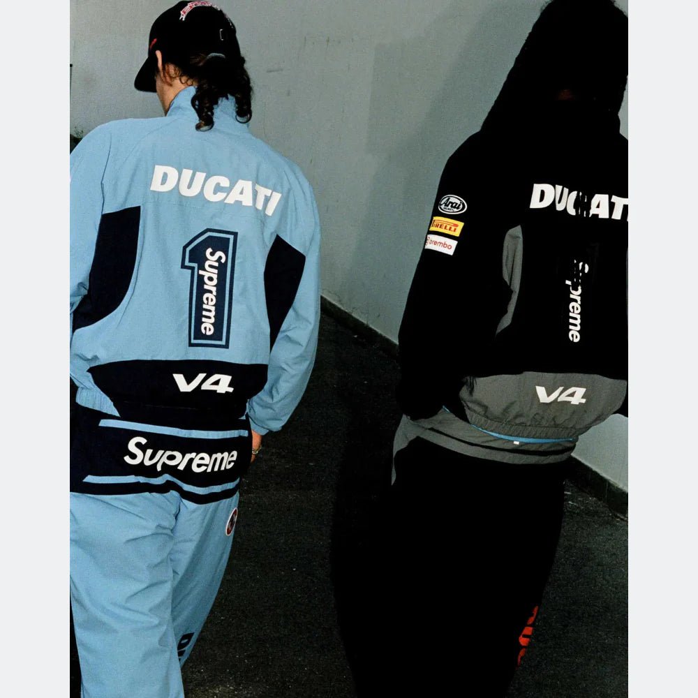 Supreme Ducati Track Jacket &#39;Black&#39; (SS24) - Im Your Wardrobe