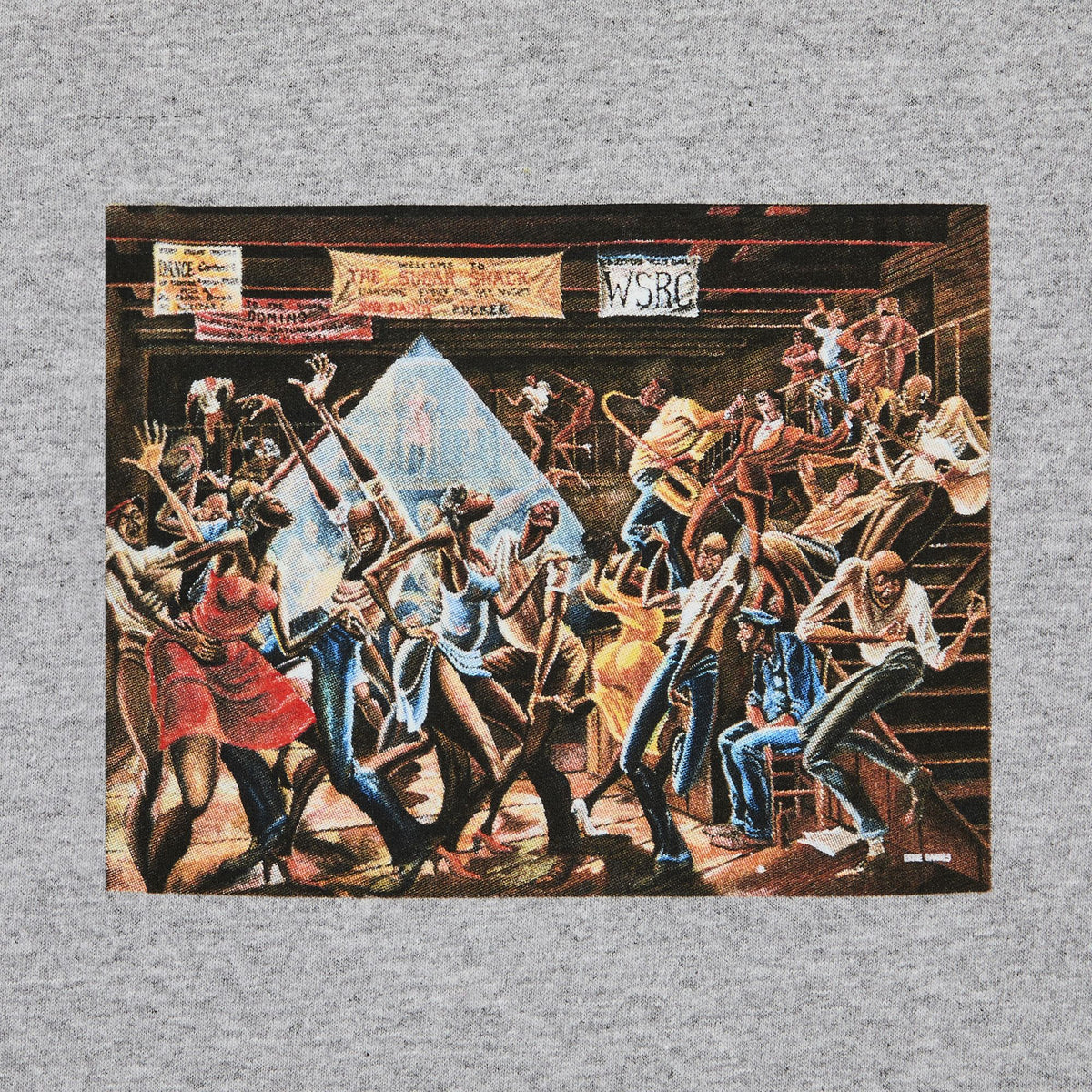 Supreme Ernie Barnes Tee Heather Grey - Im Your Wardrobe