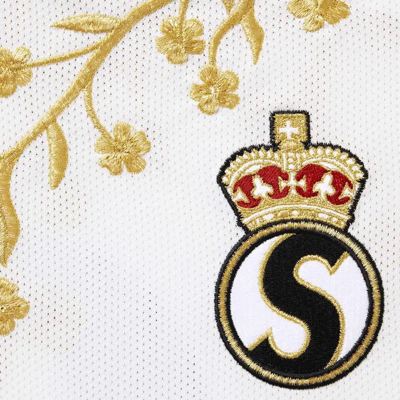 Supreme Floral Soccer Jersey &#39;White&#39; - Im Your Wardrobe