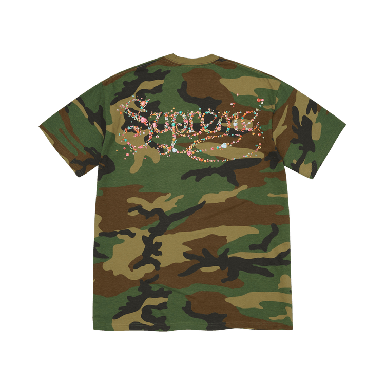 Supreme Gems Tee Woodland Camo - Im Your Wardrobe