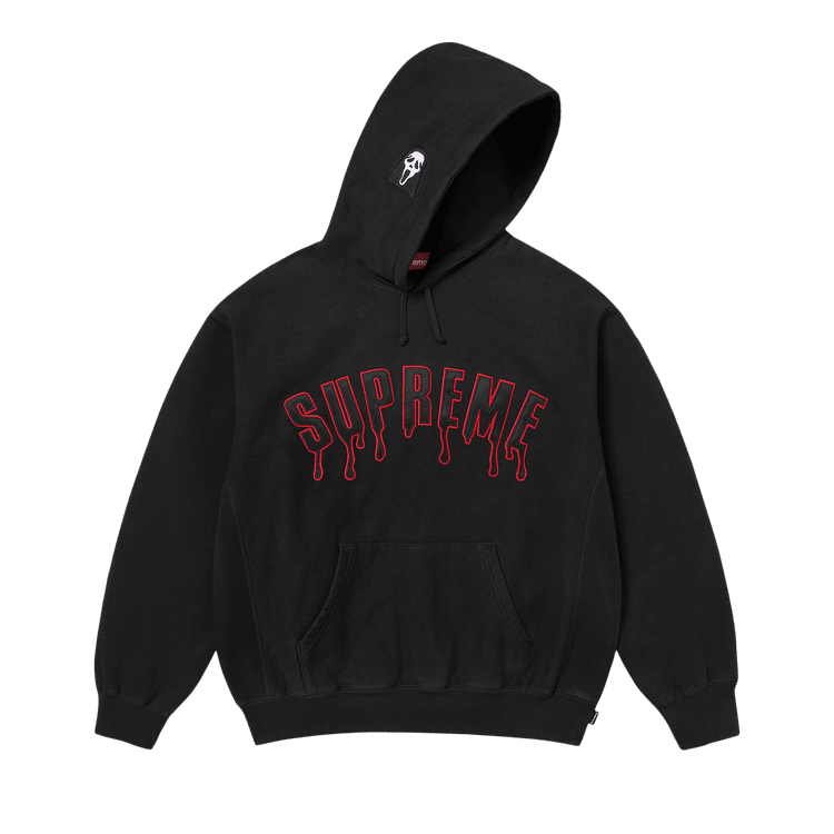 Supreme Ghostface Arc Hooded Sweatshirt Black - Im Your Wardrobe