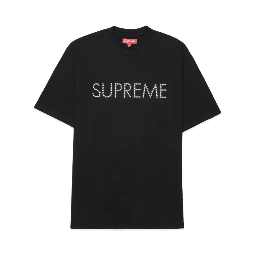 Supreme Hearts Studded S/S Top Black - Im Your Wardrobe