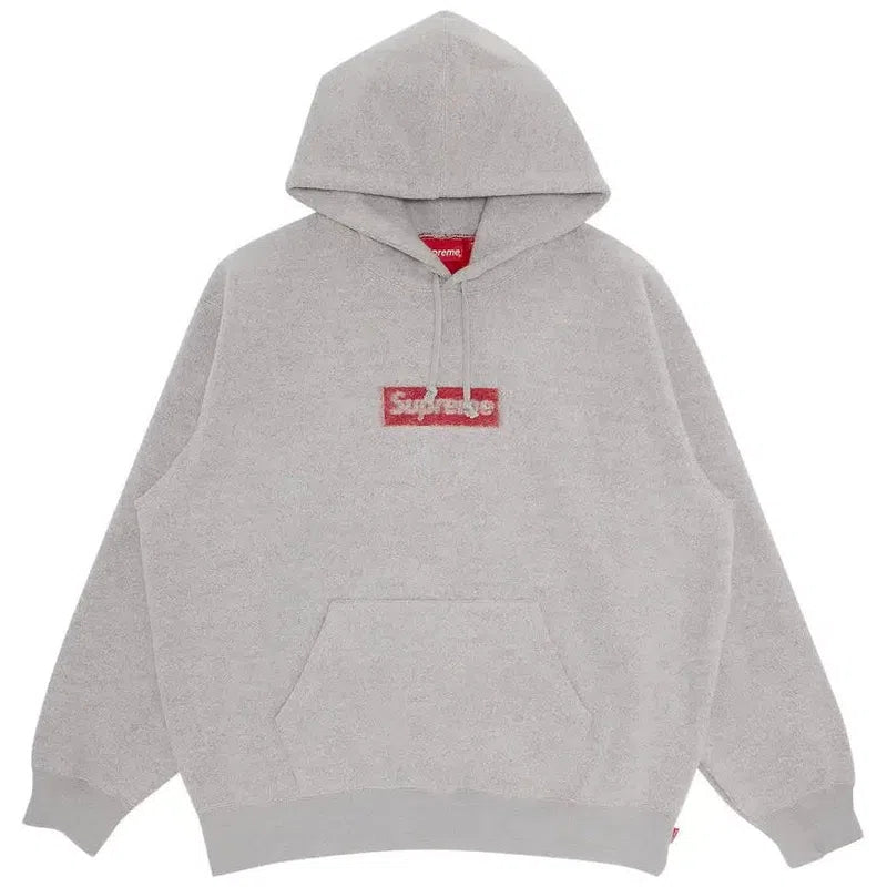 Supreme Inside Out Box Logo Hooded Sweatshirt (SS23) Heather Grey - Im Your Wardrobe