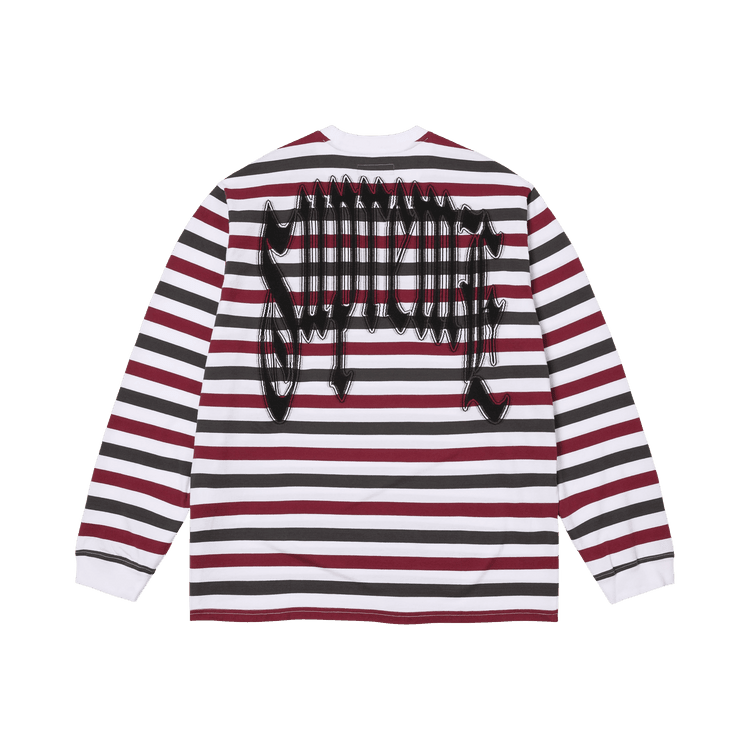 Supreme Intarsia Long-Sleeve Top Stripe - Im Your Wardrobe