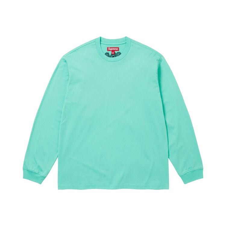 Supreme Intarsia Long-Sleeve Top Teal - Im Your Wardrobe