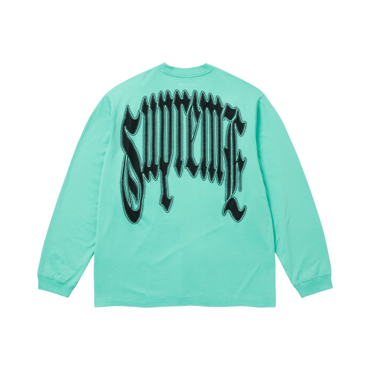Supreme Intarsia Long-Sleeve Top Teal - Im Your Wardrobe