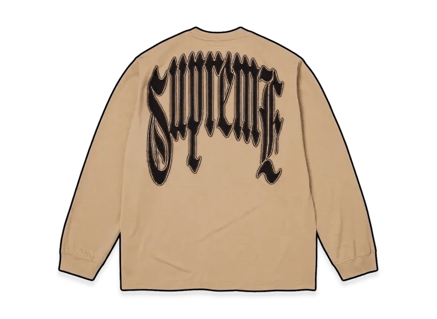 Supreme Intarsia L/S Top Tan - Im Your Wardrobe