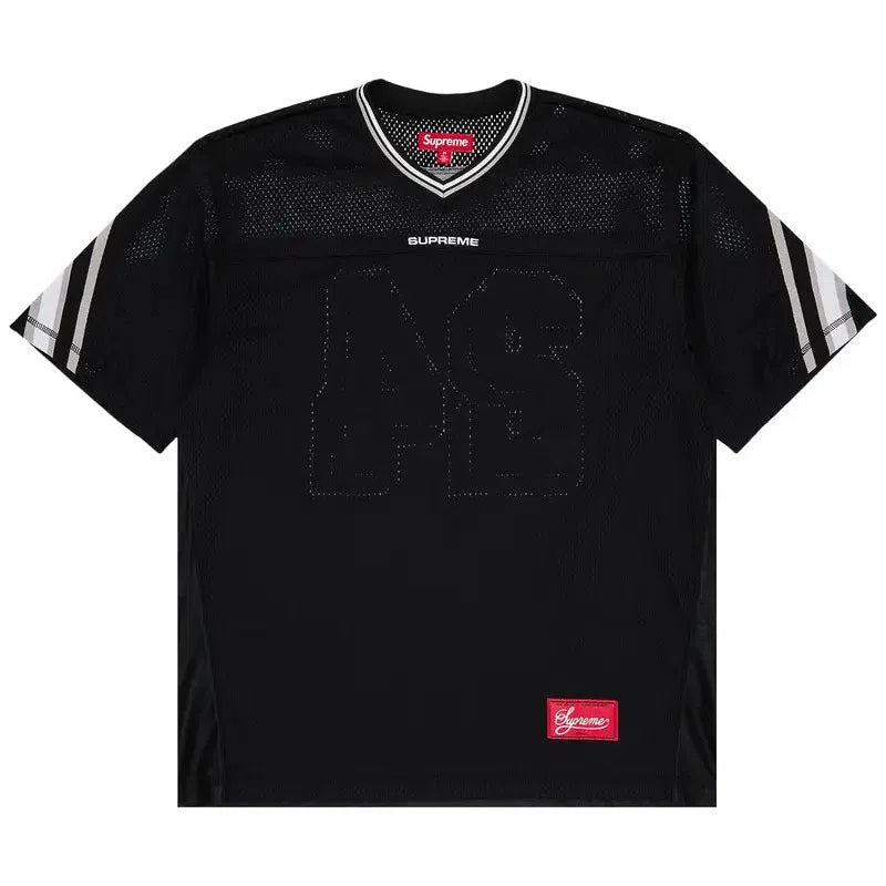 Supreme Jacquard Rib Football Jersey (FW24) Black