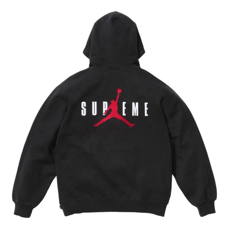 Supreme Jordan Hooded Sweatshirt (FW24) Black - Im Your Wardrobe