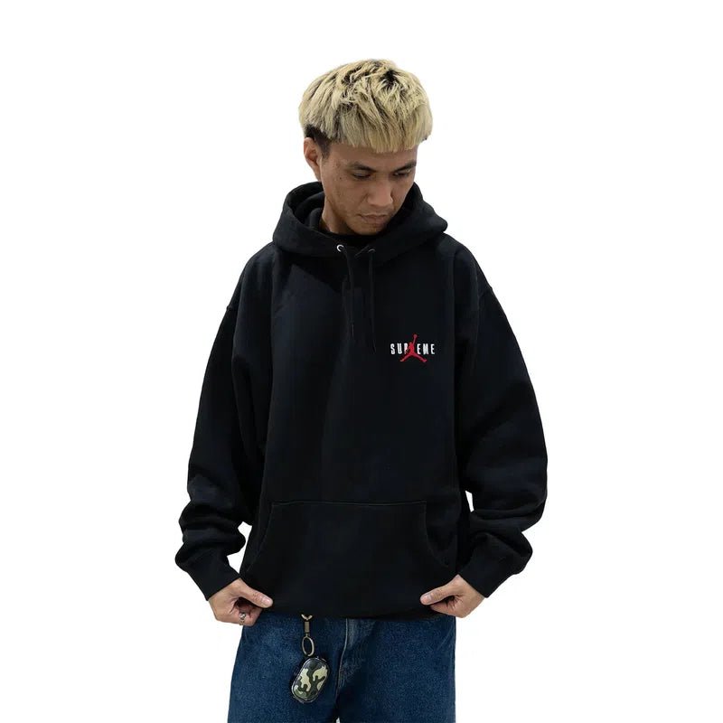 Supreme Jordan Hooded Sweatshirt (FW24) Black - Im Your Wardrobe