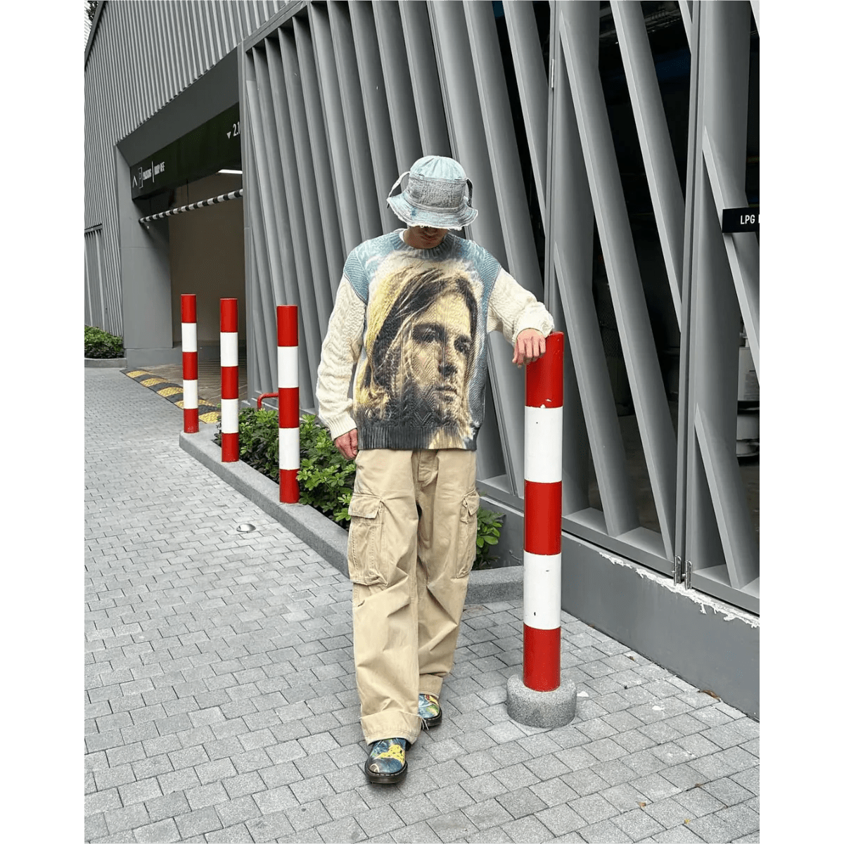 Buy Supreme Kurt Cobain Sweater 'White' (SS23) in NZ - Im Your Buy Supreme Kurt Cobain Sweater 'White' (SS23) in NZ - Im Your