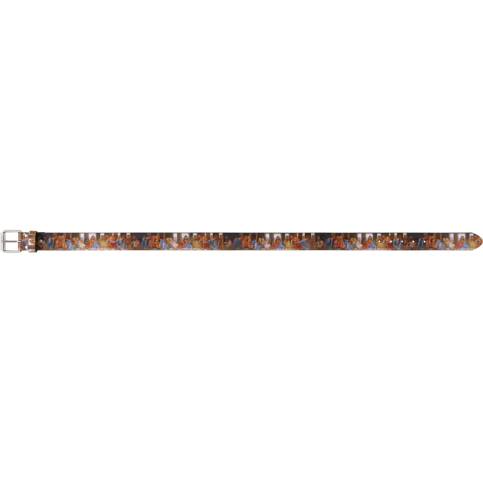 Supreme Last Supper Leather Belt Multicolor (SS25) - Im Your Wardrobe