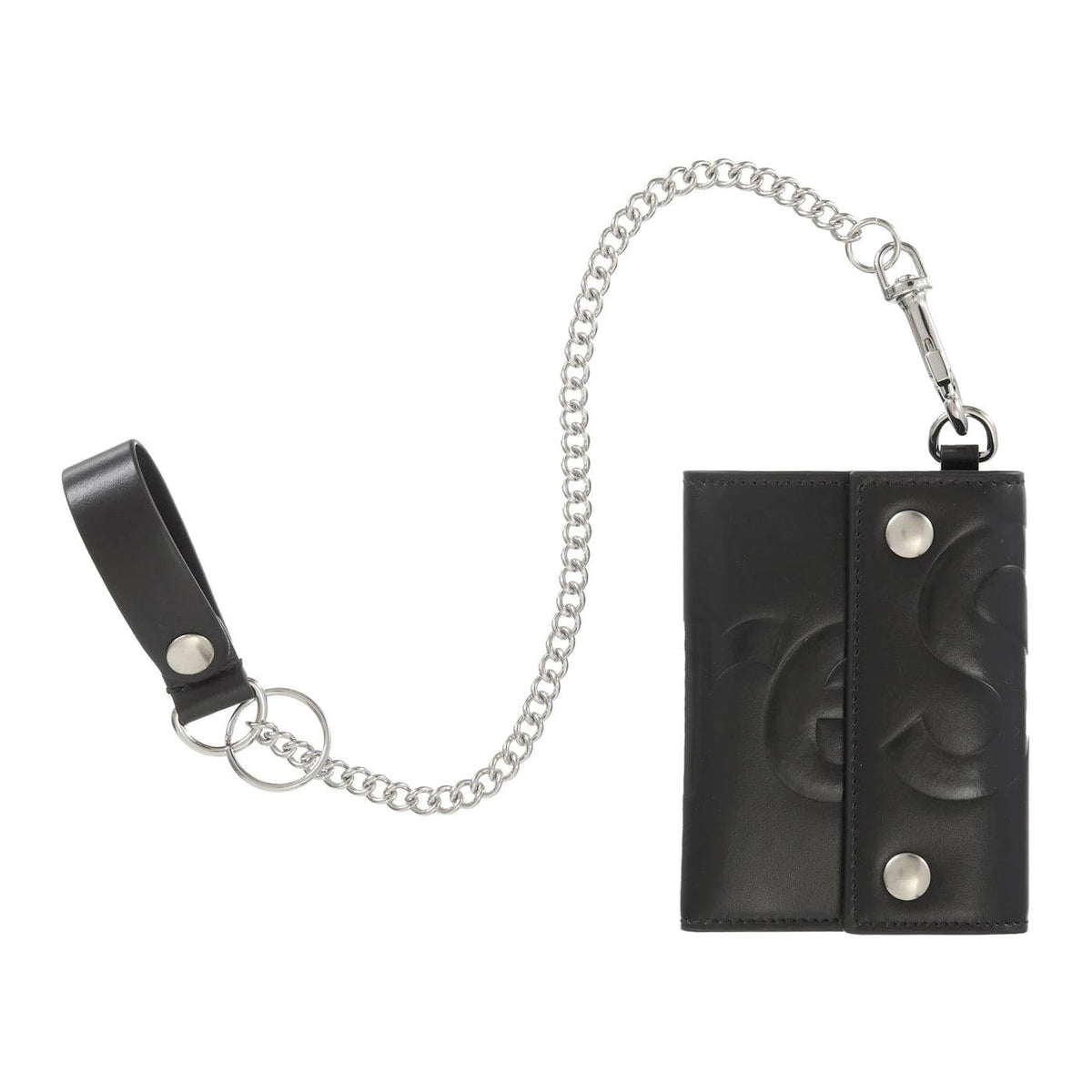 Supreme Leather Chain Wallet Black - Im Your Wardrobe