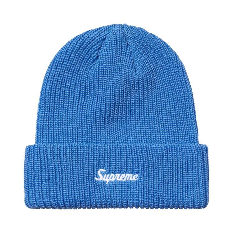 Supreme Loose Gauge Beanie (FW26) Blue - Im Your Wardrobe