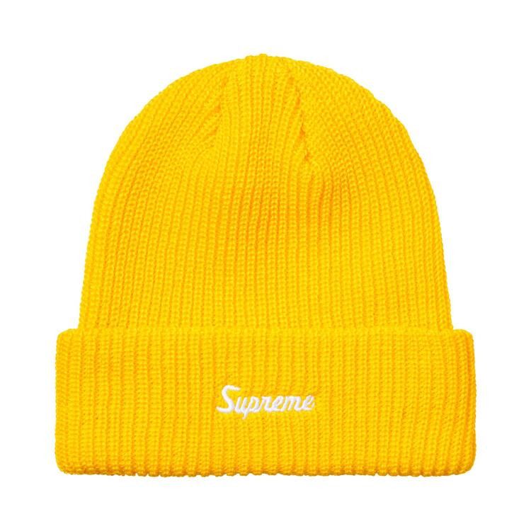 Supreme Loose Gauge Beanie (FW26) Yellow - Im Your Wardrobe