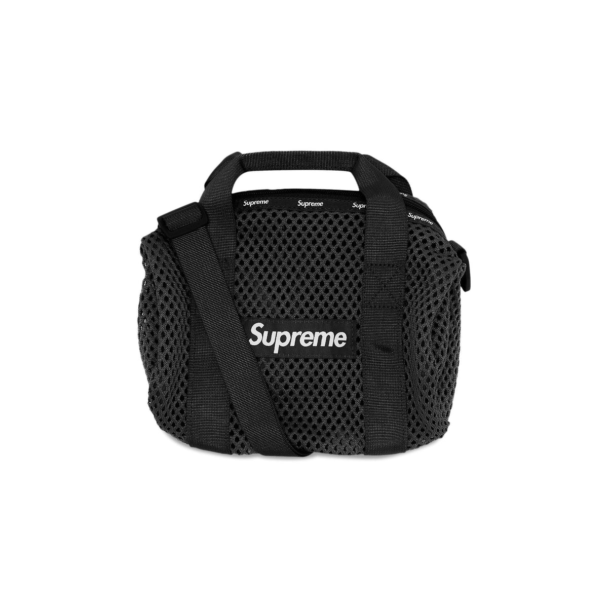 Supreme Mesh Mini Duffle Bag (SS25) Black - Im Your Wardrobe