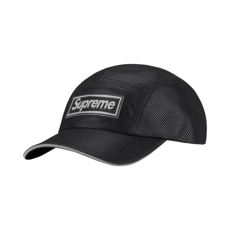 Supreme Metallic Mesh Camp Cap (FW26) Black - Im Your Wardrobe