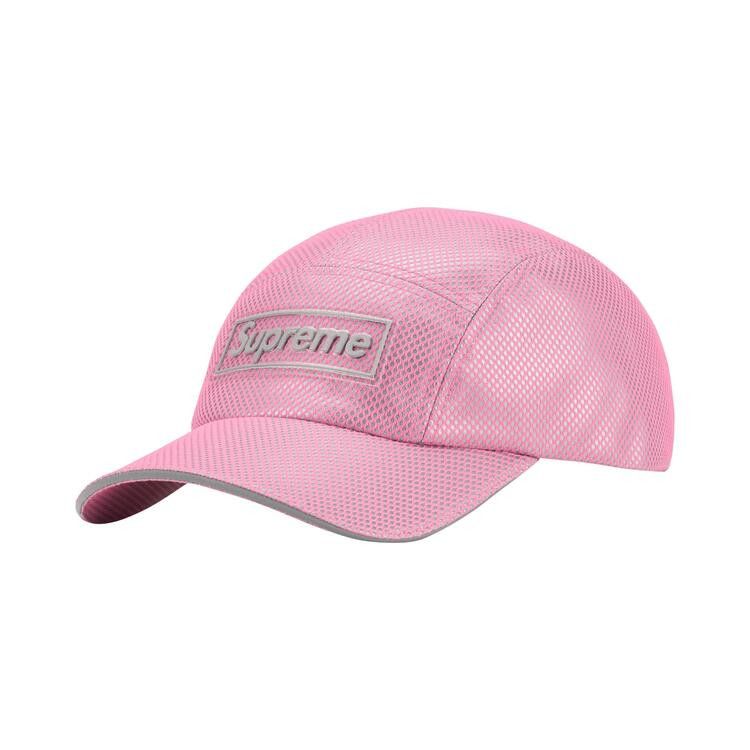 Supreme Metallic Mesh Camp Cap (FW26) Pink - Im Your Wardrobe
