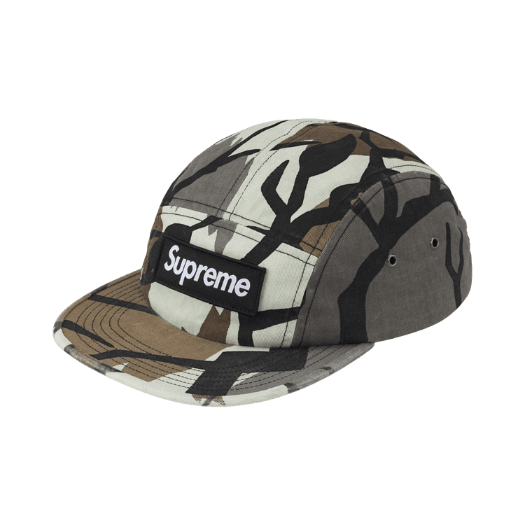 Supreme Military Camp Cap (FW26) Fall Grey Predator Camo - Im Your Wardrobe