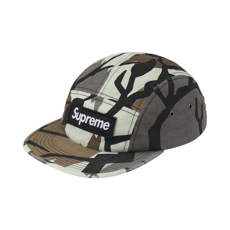 Supreme Military Camp Cap (FW26) Fall Grey Predator Camo - Im Your Wardrobe