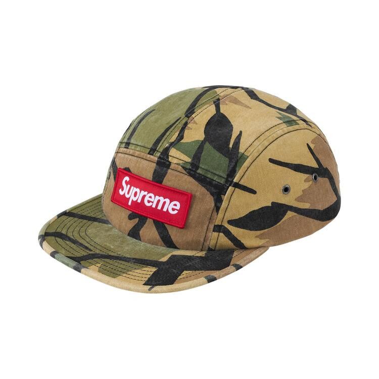 Supreme Military Camp Cap (FW26) Spring Green Predator Camo - Im Your Wardrobe