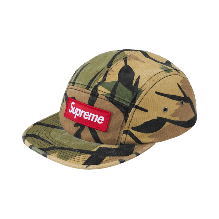 Supreme Military Camp Cap (FW26) Spring Green Predator Camo - Im Your Wardrobe