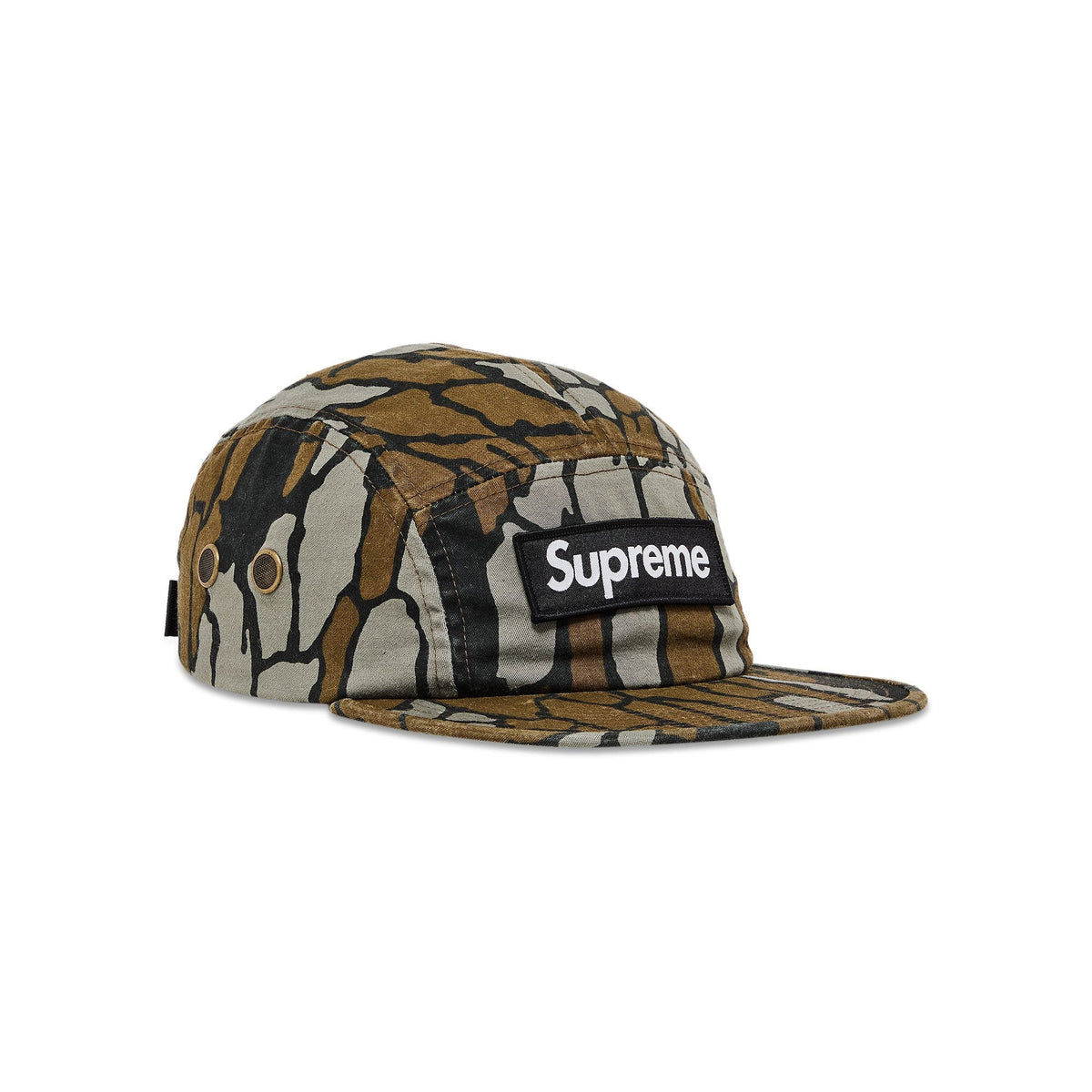 Supreme Military Camp Cap (SS25) Mossy Oak Trebark Camo - Im Your Wardrobe