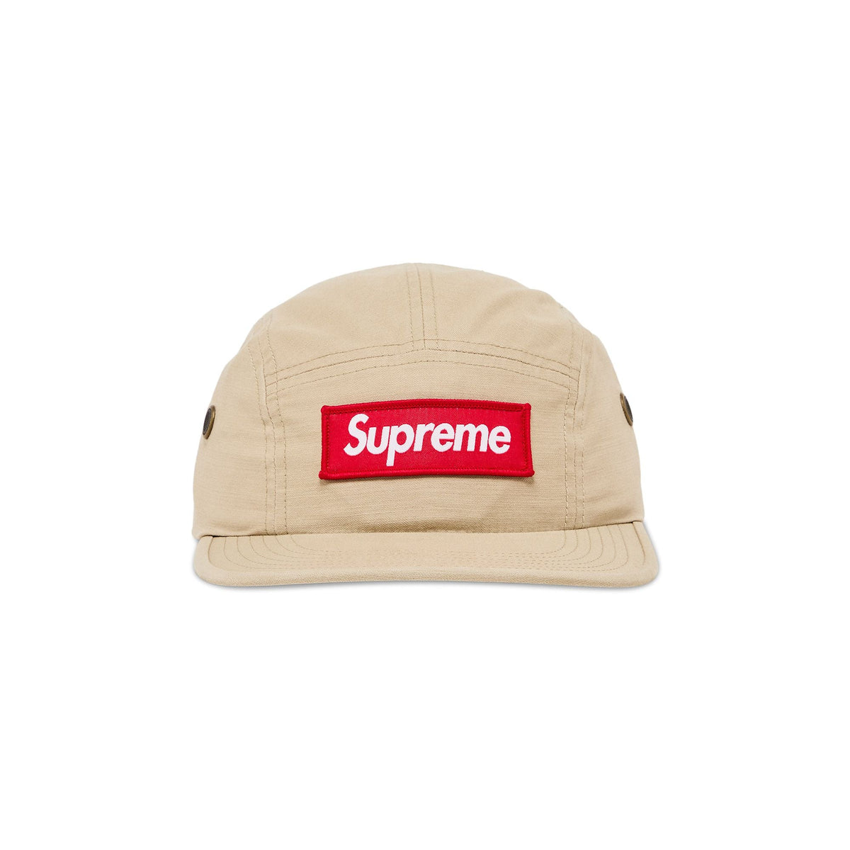 Supreme Military Camp Cap (SS25) Tan - Im Your Wardrobe
