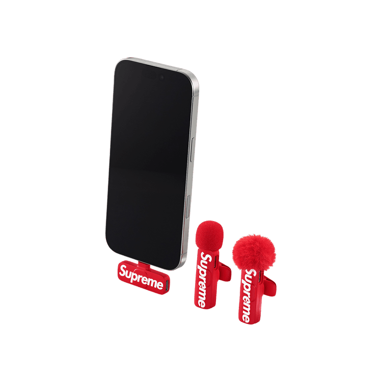 Supreme Mini Mics (Set Of 2) Red - Im Your Wardrobe