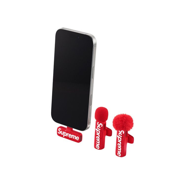 Supreme Mini Mics (Set Of 2) Red - Im Your Wardrobe