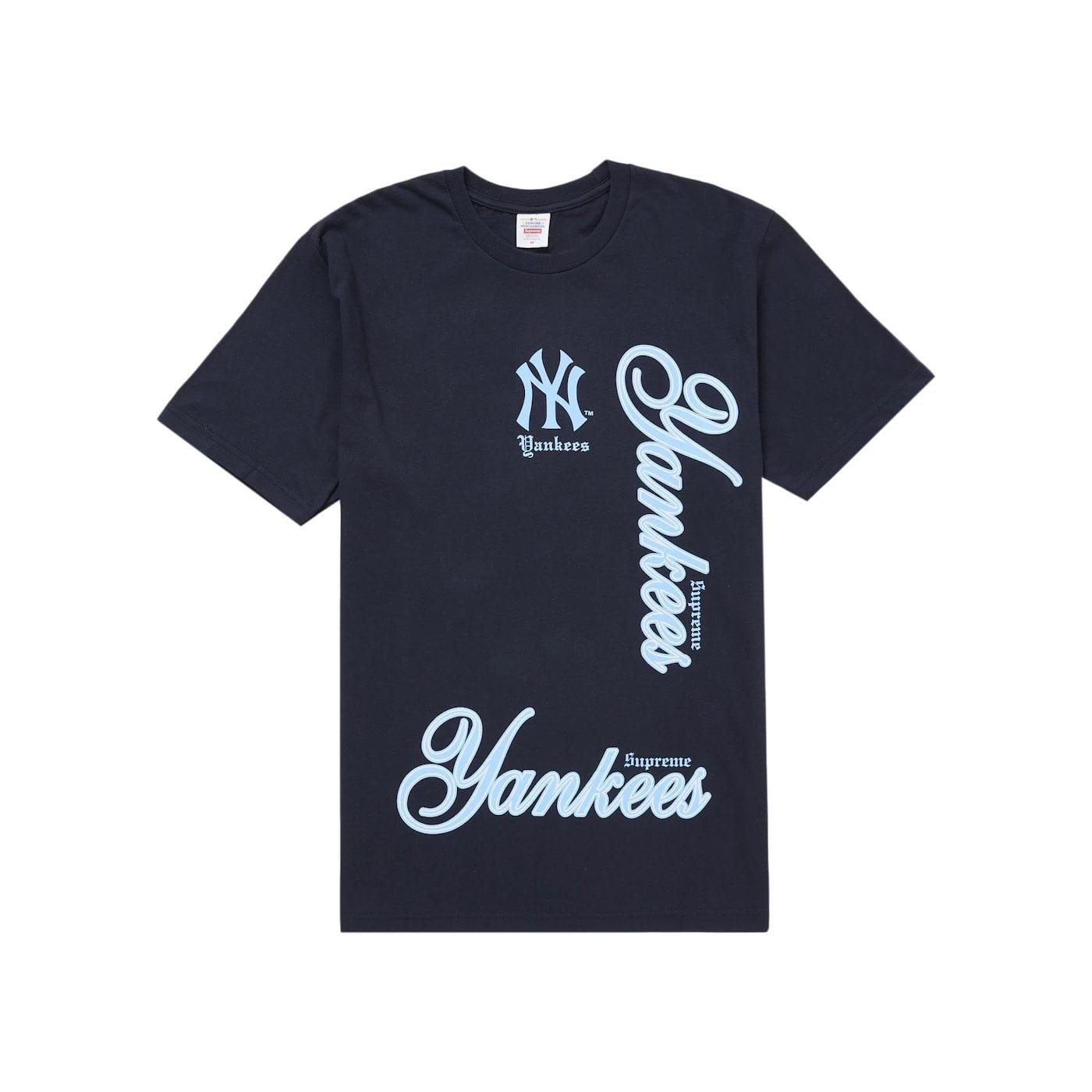 Supreme MLB Teams NY Tee Navy - Im Your Wardrobe