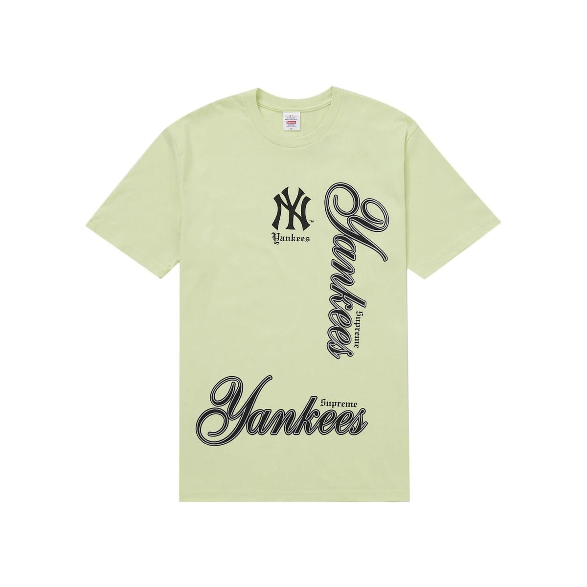Supreme MLB Teams NY Tee Pale Mint - Im Your Wardrobe
