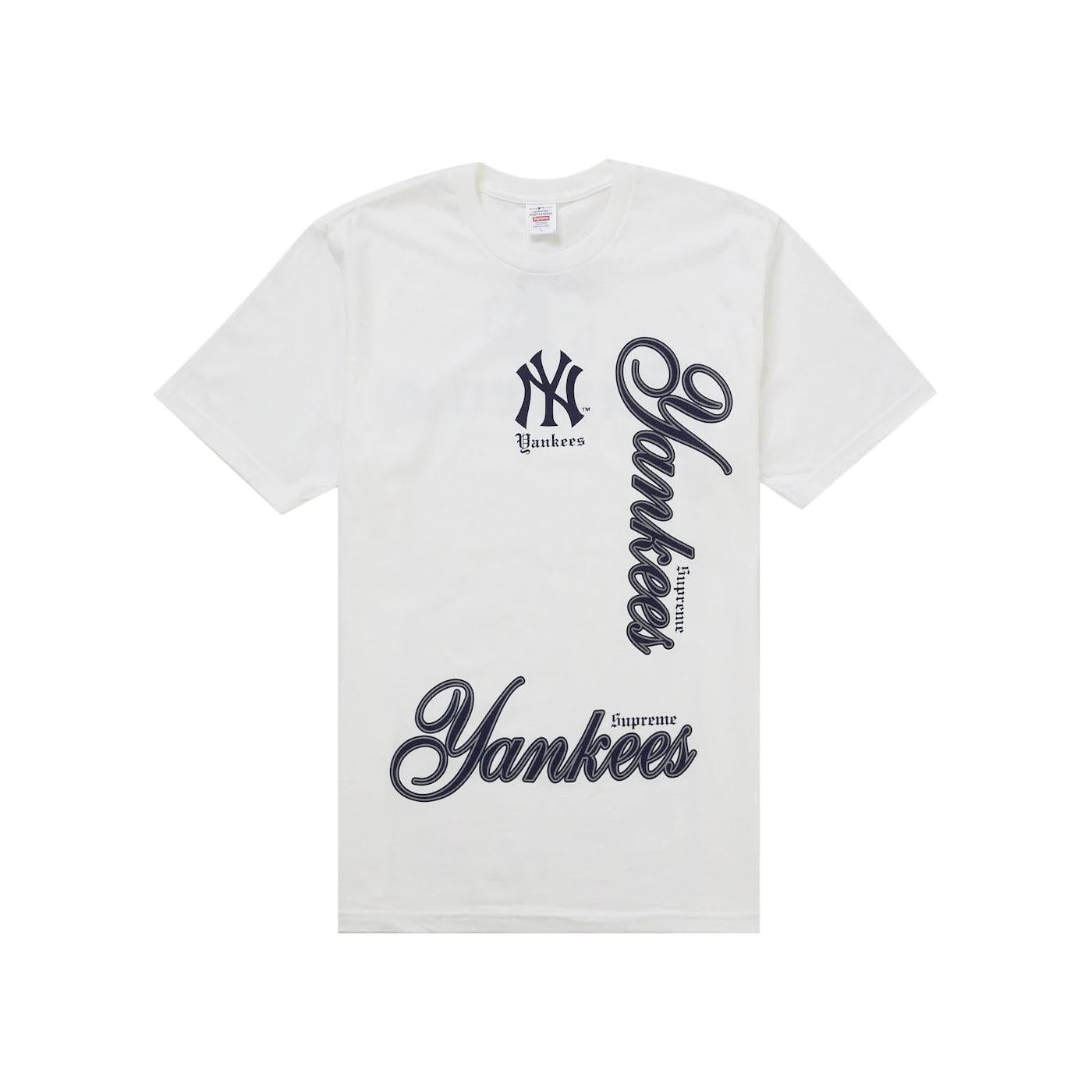 Supreme MLB Teams NY Tee White - Im Your Wardrobe