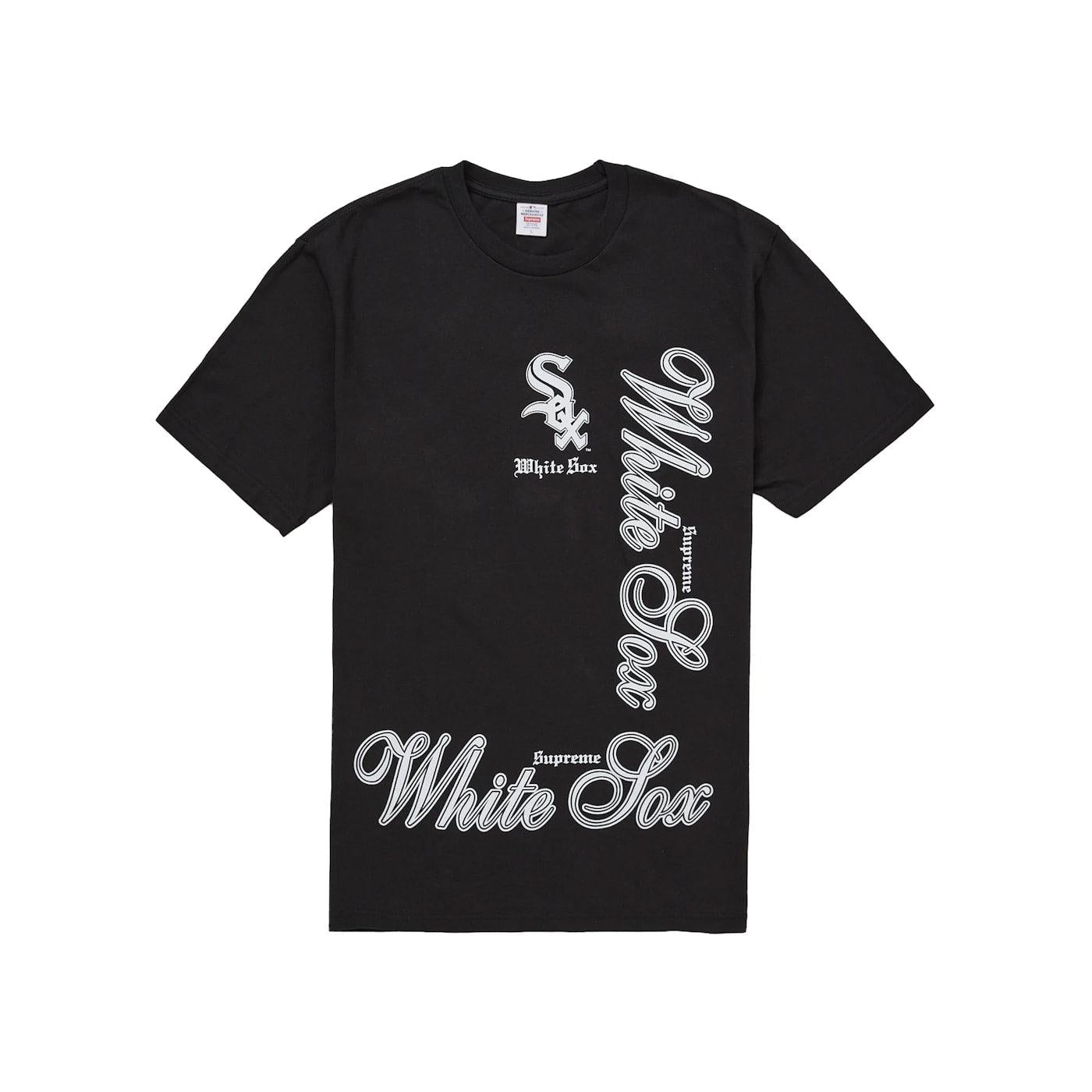Supreme MLB Teams Sox Tee Black - Im Your Wardrobe
