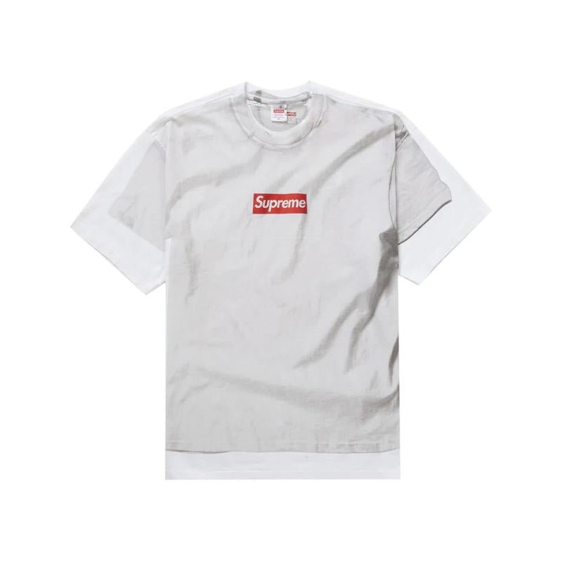 Supreme MM6 Maison Margiela Box Logo Tee White - Im Your Wardrobe