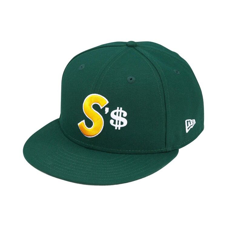 Supreme Money S Logo New Era (FW26) Dark Green - Im Your Wardrobe