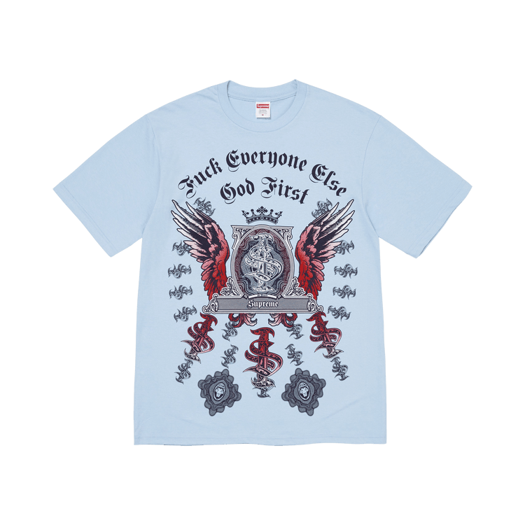Supreme Money Tee Powder Blue - Im Your Wardrobe