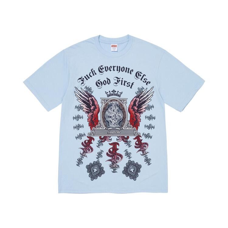 Supreme Money Tee Powder Blue - Im Your Wardrobe