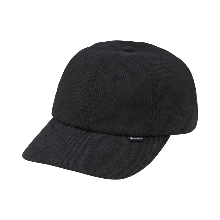 Supreme Monogram Jacquard 6-Panel (FW26) Black - Im Your Wardrobe