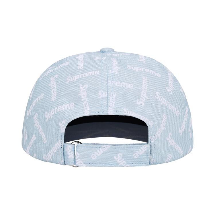 Supreme Monogram Jacquard 6-Panel (FW26) Light Blue - Im Your Wardrobe