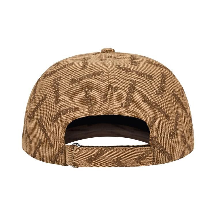Supreme Monogram Jacquard 6-Panel (FW26) Tan - Im Your Wardrobe