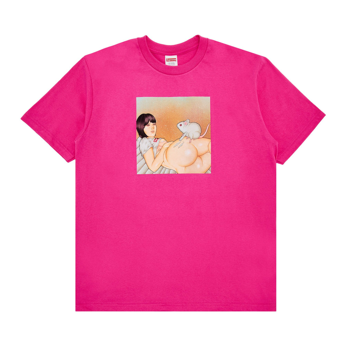 Supreme Mouse Tee (SS25) Fuchsia - Im Your Wardrobe