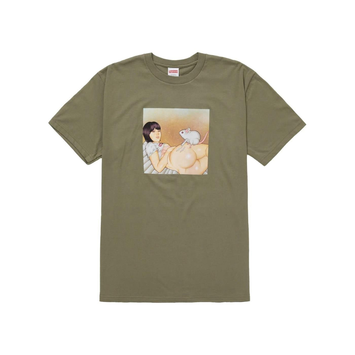 Supreme Mouse Tee (SS25) Olive - Im Your Wardrobe