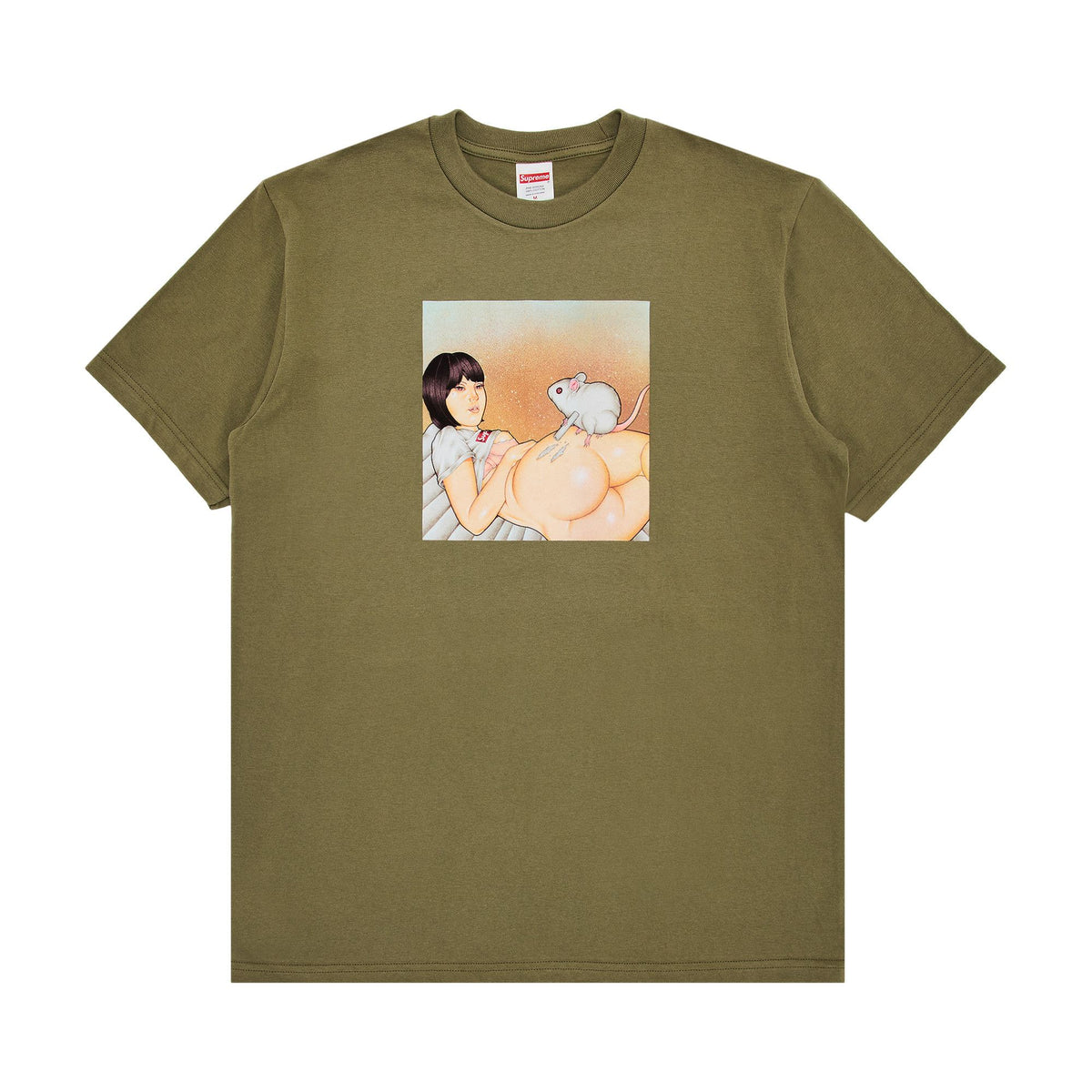 Supreme Mouse Tee (SS25) Olive - Im Your Wardrobe