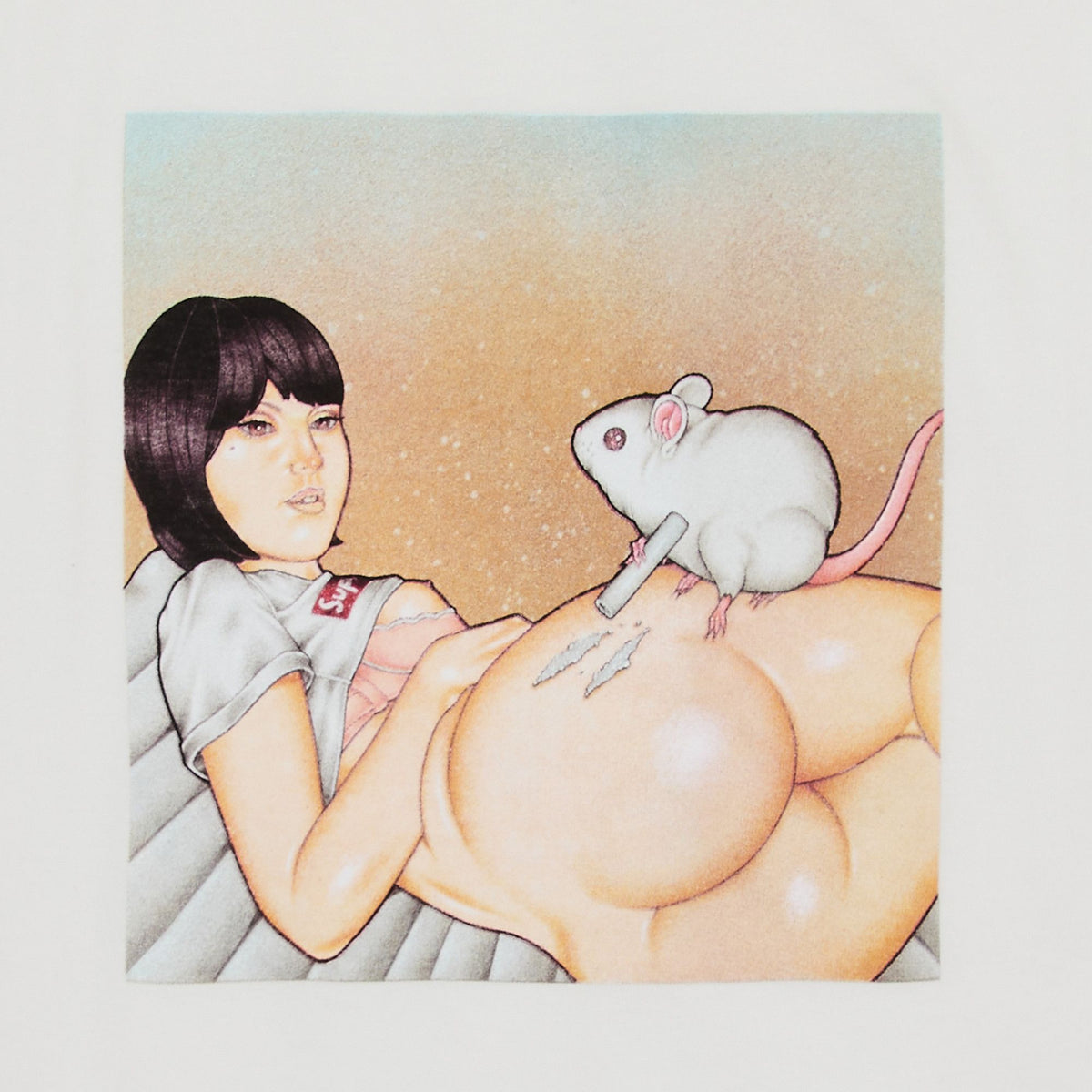 Supreme Mouse Tee (SS25) White - Im Your Wardrobe